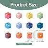 50Pcs 10 Style Handmade Porcelain Bead Strand PORC-FW0001-03-4