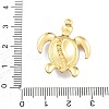 304 Stainless Steel Polymer Clay Rhinestone Pendants RESI-R155-012G-03-3