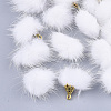 Faux Mink Fur Tassel Pendant Decorations FIND-S300-37X-1