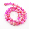 Natural Persian Jade Beads Strands G-D434-6mm-07-2