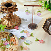 28Pcs 14 Colors Glass Pendant GLAA-TA0002-26-6