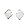 Tarnish Resistant 201 Stainless Steel Charms STAS-F039-85-P-2