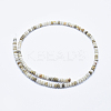 Natural Silver Leaf Jasper Beads Strands G-E444-36B-2