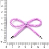 Alloy & Glass Seed Beads Bowknot Chandelier Component Links PALLOY-D359-03I-3