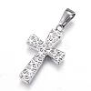 Tarnish Resistant 304 Stainless Steel Pendants STAS-H330-06P-1