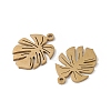304 Stainless Steel Pendants STAS-E186-05G-2