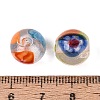Handmade Millefiori Glass Round Beads LA-N001-01D-13MM-3