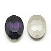 Pointed Back Glass Rhinestone Cabochons RGLA-T080-10x14mm-16-2