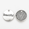 Tibetan Style Alloy Pendants LS-TIBEP-Q078-16AS-RS-2