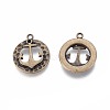 Tibetan Style Alloy Pendants LS-TIBE-S301-019AB-NR-2