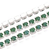 Iron Rhinestone Cup Chains CH-T006-01A-09-1