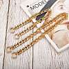 4Pcs 2 Styles Aluminum Chain Bag Strap AJEW-SZ0001-69-3