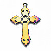 Rainbow Color Alloy Big Pendants PALLOY-S180-015-RS-3
