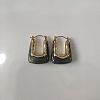 Zinc Alloy Resin Hoop Earrings FS-WG1C3F9-02-1