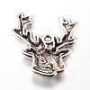 Tibetan Style Alloy Pendants TIBE-T003-088AS-FF-2