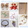 120Pcs 12 Colors Imitation Gemstone Glass Pendants GLAA-GA0001-49-6