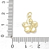 Brass Enamel Pendants KK-CBA3F25-07G-4