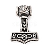 316 Surgical Stainless Steel Pendants STAS-Z073-04AS-1
