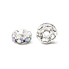 Brass Rhinestone Spacer Beads RB-A014-L8mm-28S-2