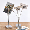 Square Crocodile-Mouth Vertical Photo Folder Multi-Head Card Holder Desktop Photo Folder AJEW-WH0141-06-5