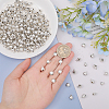 240Pcs 3 Styles Brass Christmas Bell Charms KK-CA0002-57S-3