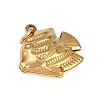Ocean 304 Stainless Steel Pendants STAS-P407-01D-G-2