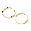 Brass Linking Rings KK-F831-018D-G-RS-3