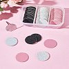 Foot File Sandpaper Disc with Metal Shaft FIND-WH0519-24-3