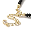 Natural Pearl & Shell & Glass Beaded Bracelets BJEW-C051-23G-3