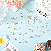 304 Stainless Steel Stud Earring Findings EJEW-SP0001-17D-4