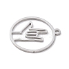 304 Stainless Steel Pendants STAS-Z131-01B-P-2