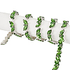 3 Yards Glass Rhinestone Chains DIY-DR0002-10C-1