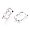 Brass Hoop Earring Findings KK-N267-24P-2