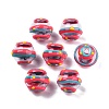 Transparent Glass Enamel Beads LS-GLAA-G084-01D-3