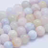 Natural Morganite Beads Strands G-L478-32-6mm-1