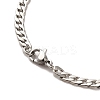 Non-Tarnish 201 Stainless Steel Irish Knot Pendant Necklaces NJEW-D066-01P-3