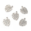 Non-Tarnish 201 Stainless Steel Pendants STAS-E015-09P-2