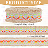 Polyester Jacquard Ribbon OCOR-WH0085-77B-2