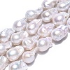 Natural Baroque Pearl Keshi Pearl Beads Strands PEAR-S019-05D-01-3