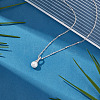 2Pcs 925 Sterling Silver with Crystal Rhinestone Pendant Bails STER-ME0001-24P-5