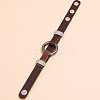 Punk Cowhide Cord Bracelets for Men FS-WGC8E28-01-2