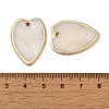 Natural Freshwater Shell Pendants SHEL-M021-15G-3
