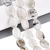 Dyed Natural White Jade Beads Strands G-N370-01A-18-1