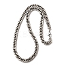 8MM 304 Stainless Steel Cuban Link Chain Necklaces for Men NJEW-B134-03B-P-4