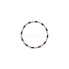 Polymer Clay Rhinestone Round Beaded Necklaces NJEW-SW00049-05-8