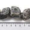 Raw Rough Natural Labradorite Beads Strands G-J388-A07-01-4