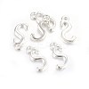 Silver Color Plated Alloy Letter Pendants LS-X-PALLOY-J718-01S-S-2