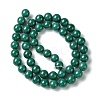 Round Natural Agate Bead Strands G-L419-83-2