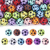 30Pcs Sport Theme Resin Rhinestone Beads RESI-TA0003-96A-1