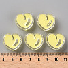 Transparent Enamel Acrylic Beads TACR-S155-004B-4